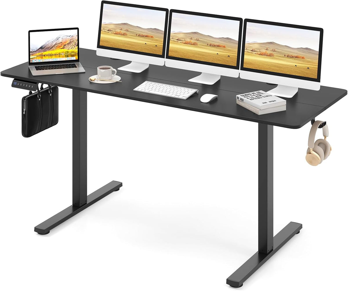 Goflame 63" x 24" Electric Standing Desk with Adjustable Height