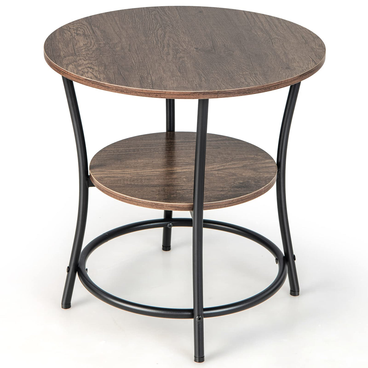 Goflame Round End Table Set