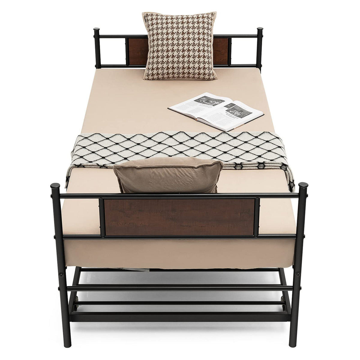 Goflame Twin Daybed with Pullout Trundle