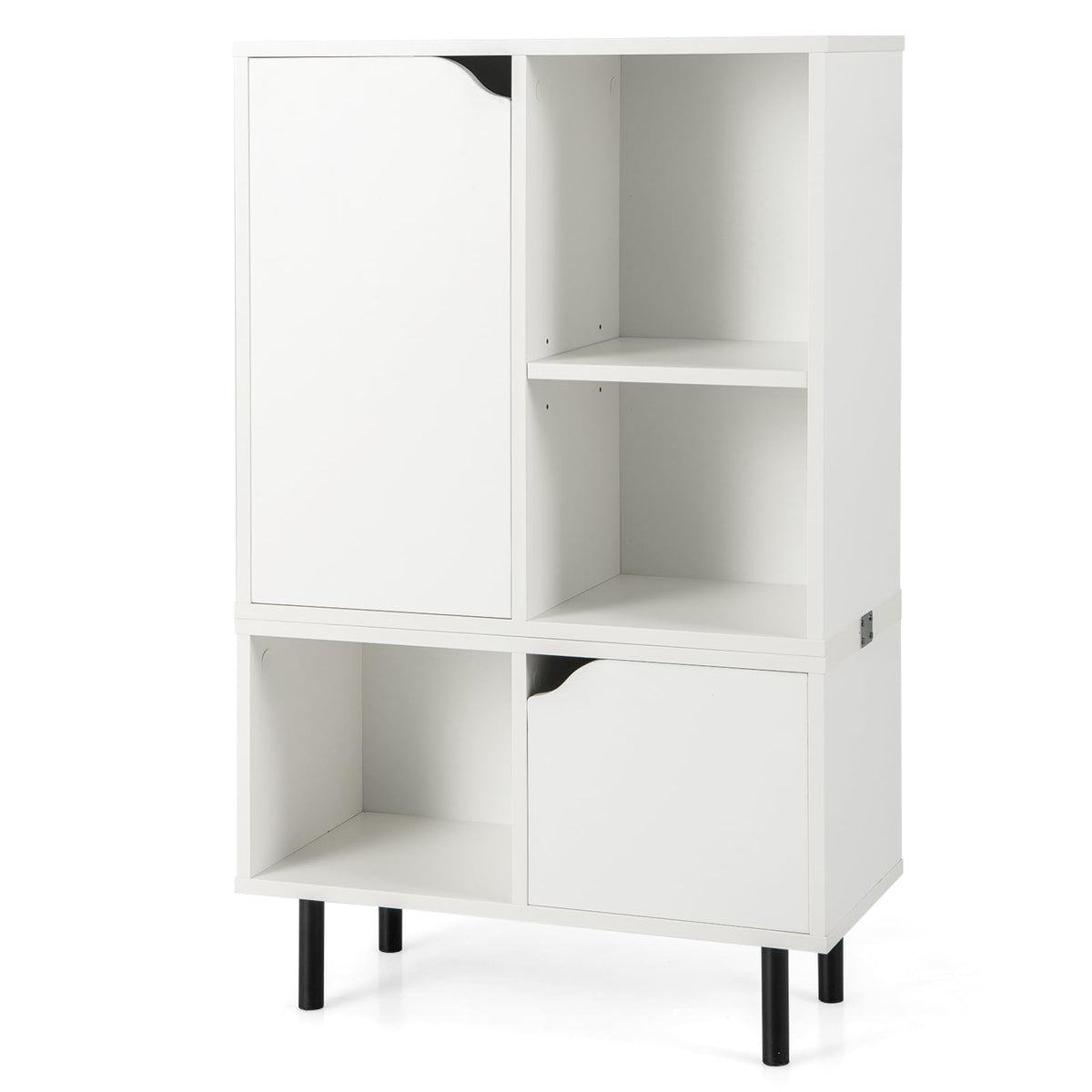 Goflame 5 Cube Stackable Bookcase