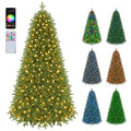 GOFLAME 6.3FT Pre-Lit Christmas Tree with Remote APP Control Timer