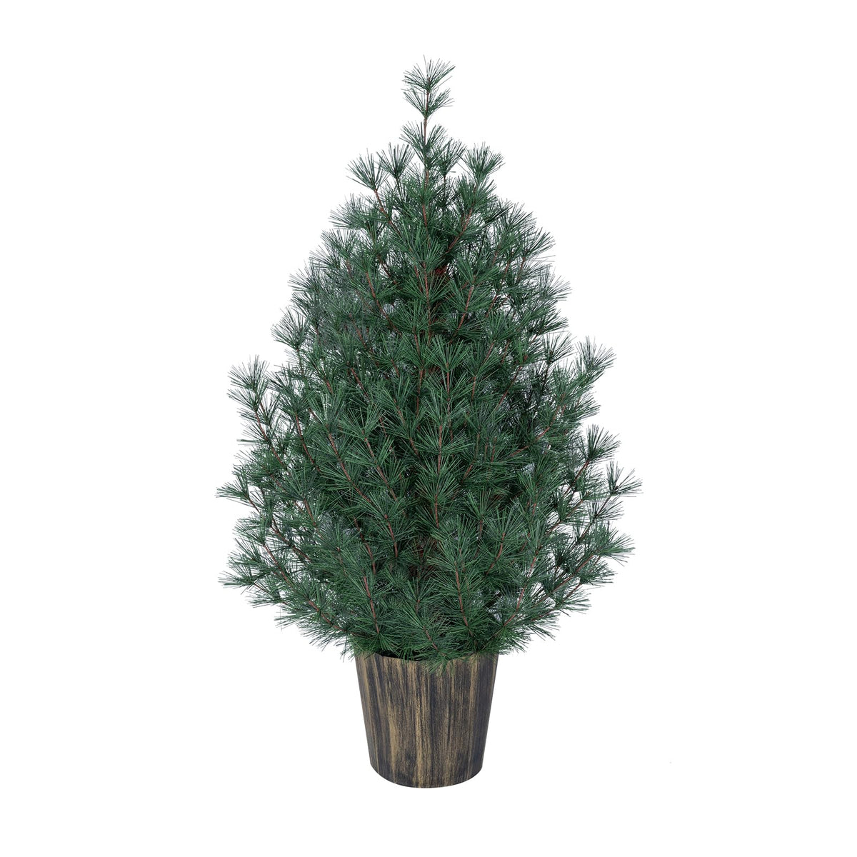 GOFLAME 3FT Mini Christmas Tree | Tabletop Xmas Tree with Vintage Pot
