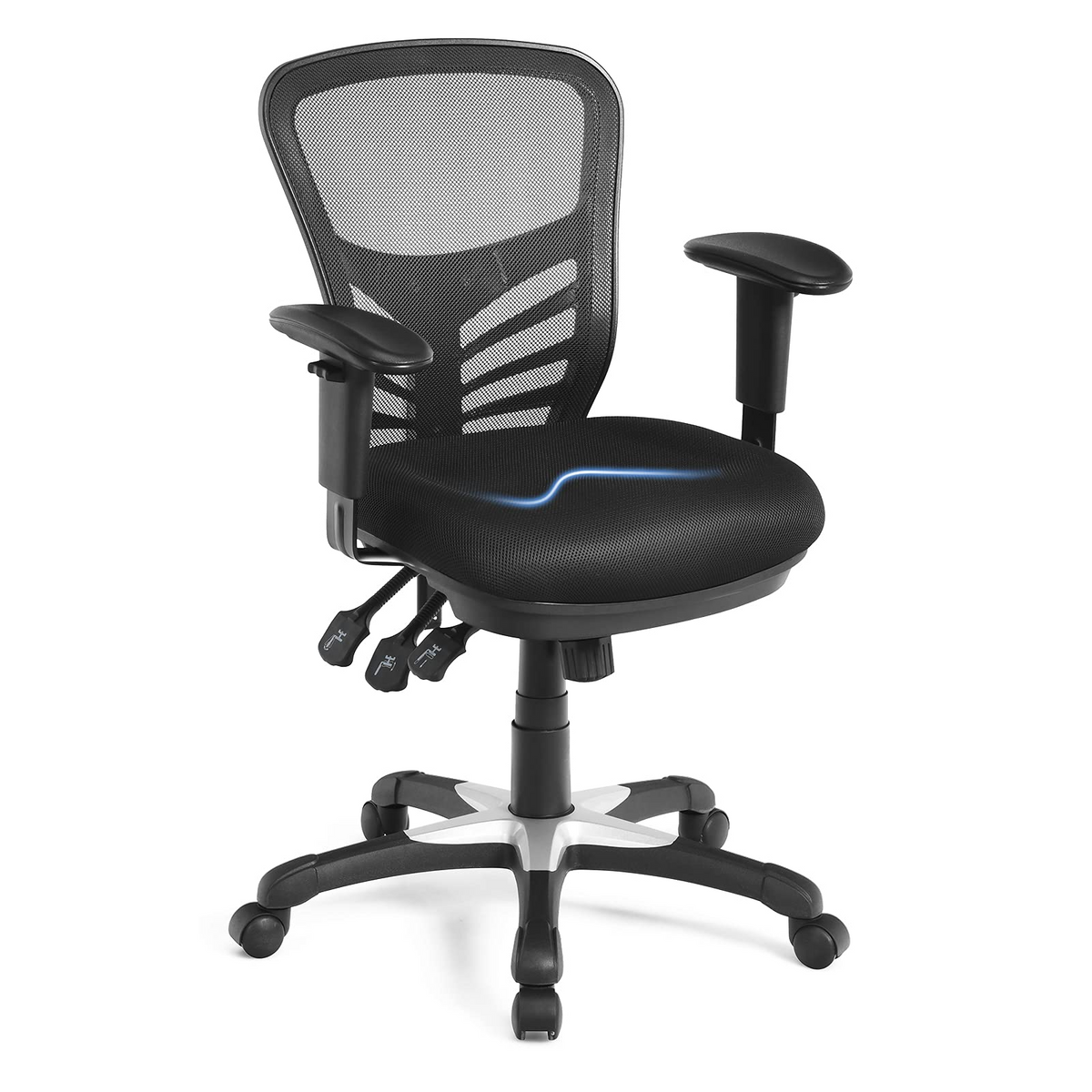 Goflame Seat Tilt Adjustment Office Chair for Working Studying Gaming