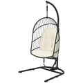 Goflame Hanging Egg Chair with Stand
