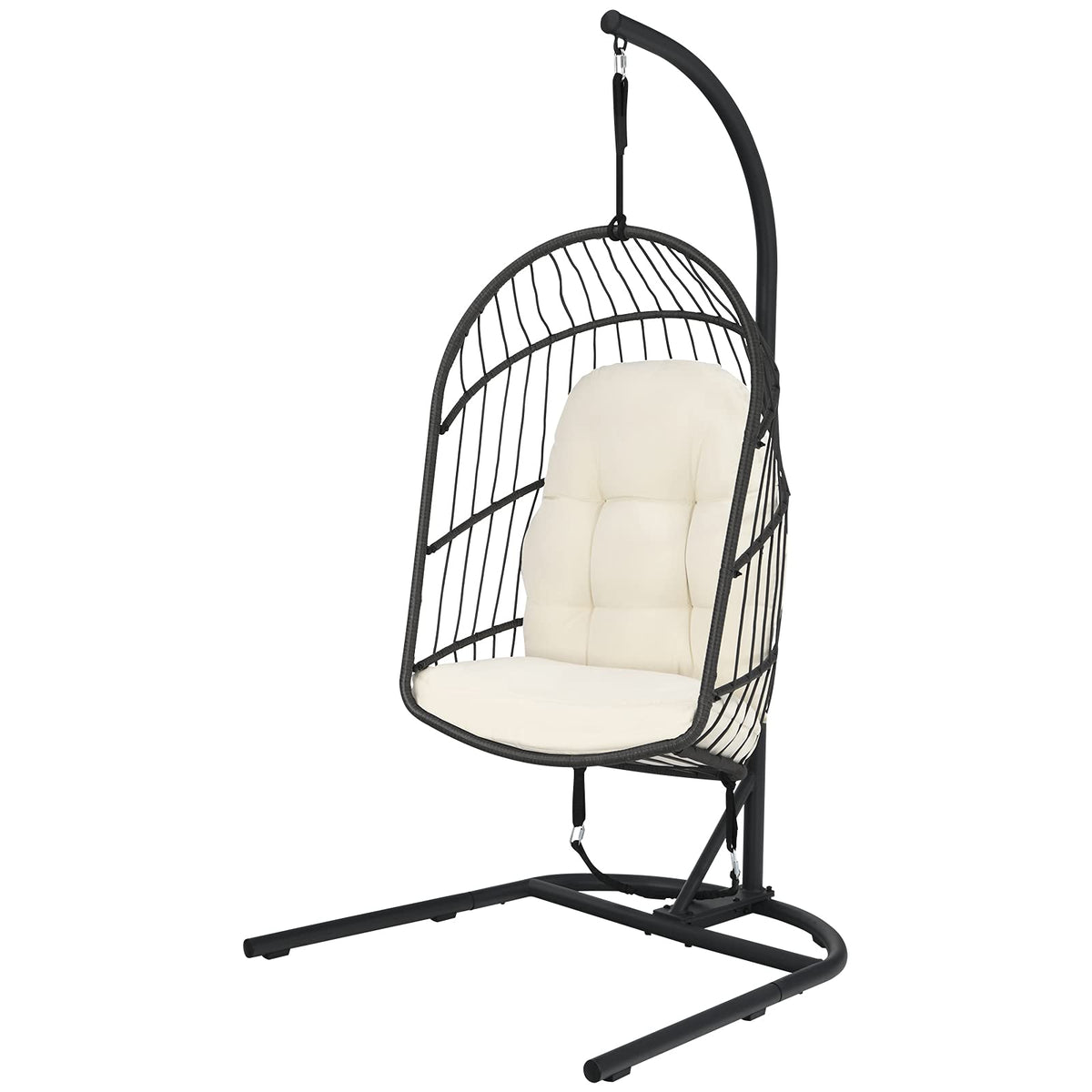Goflame Hanging Egg Chair with Stand