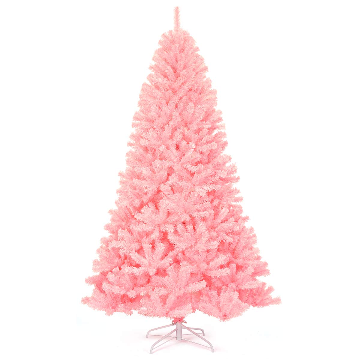 Goflame Unlit Artificial Christmas Tree, 100% New PVC Material, Xmas Tree for Indoor and Outdoor Decoration - GoflameUS