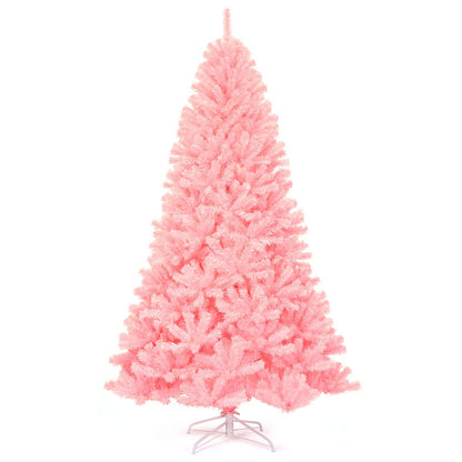 Goflame Unlit Artificial Christmas Tree, 100% New PVC Material, Xmas Tree for Indoor and Outdoor Decoration - GoflameUS