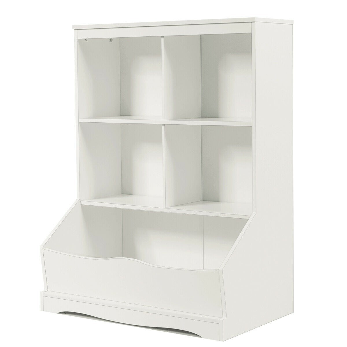 3 Shelf 4 Cube Units, Storage Bins Cubbies for Kids' Collections