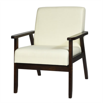 Mid-Century Modern Accent Chair for Living Room - Goflameus