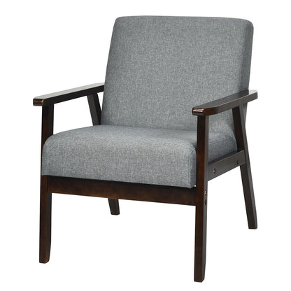 Mid-Century Modern Accent Chair for Living Room - Goflameus