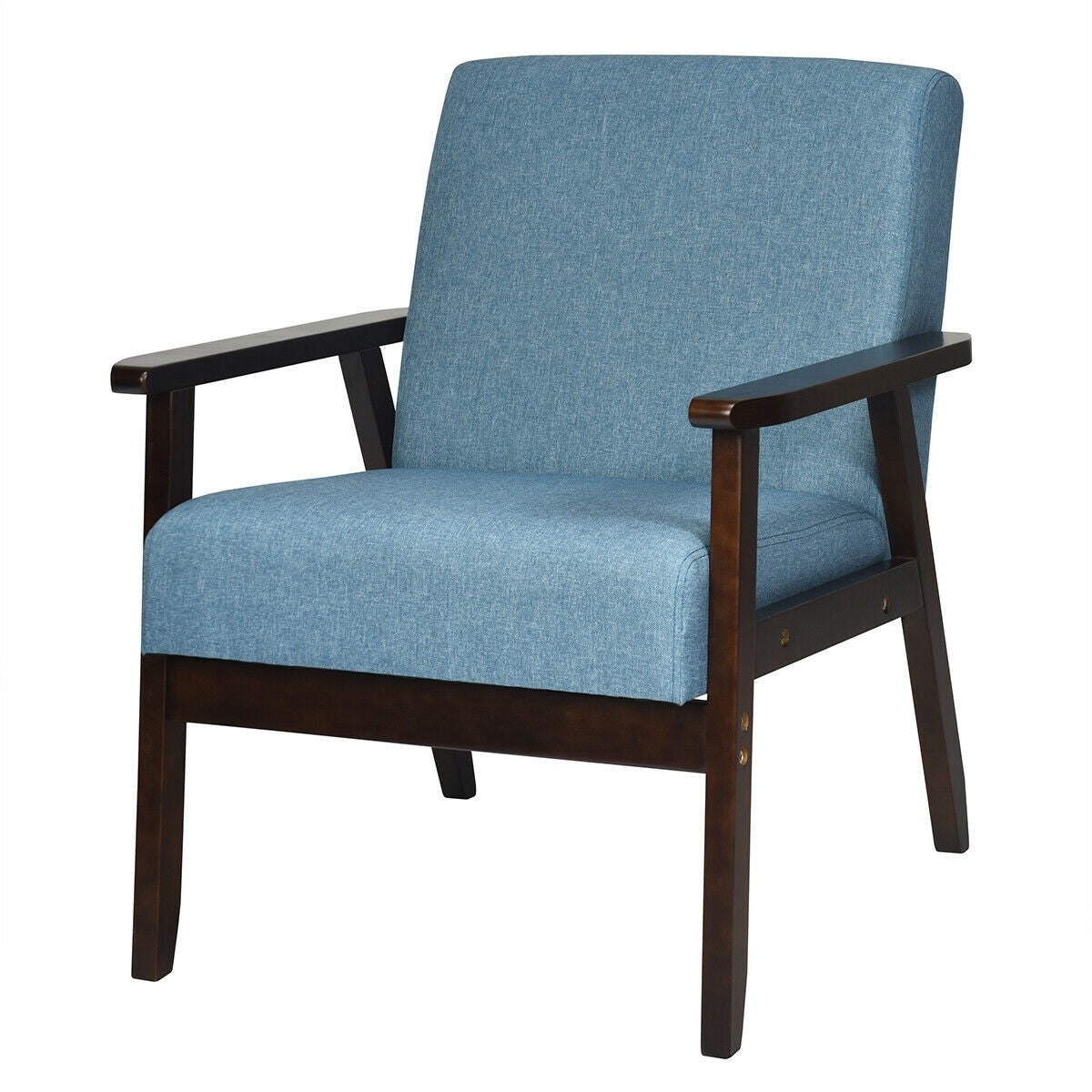 Mid-Century Modern Accent Chair for Living Room - Goflameus