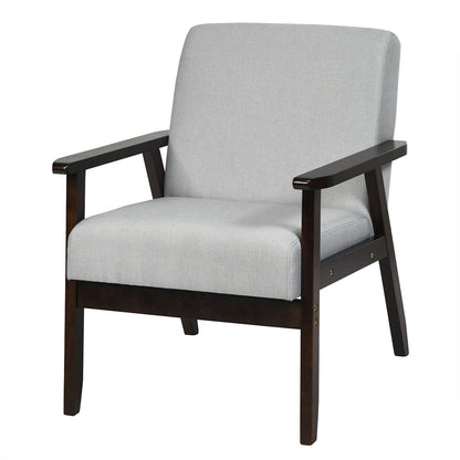 Mid-Century Modern Accent Chair for Living Room - Goflameus