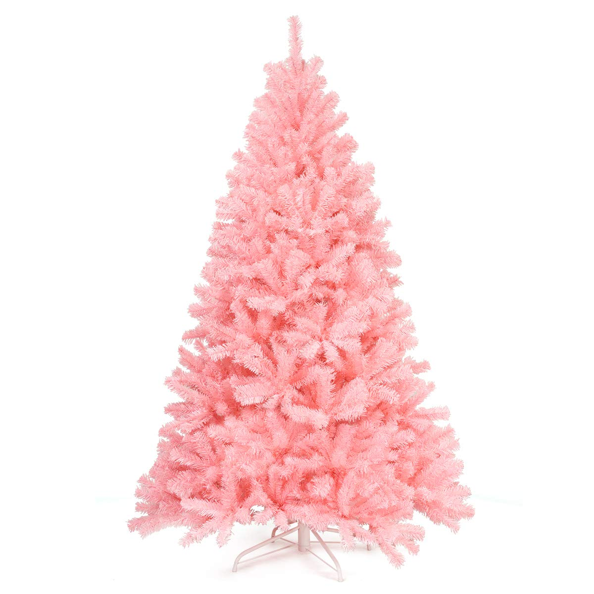 Goflame Unlit Artificial Christmas Tree, 100% New PVC Material, Xmas Tree for Indoor and Outdoor Decoration - GoflameUS