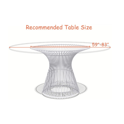 10 Pcs Round White Tablecloth 120-Inch, Premium Polyester Table Cover (White, 120") - Goflameus