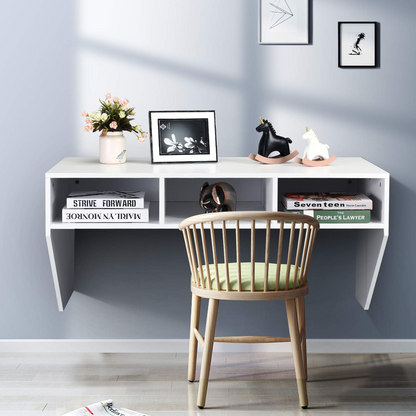 Goflame Wall Mounted Desk Floating Computer Desk