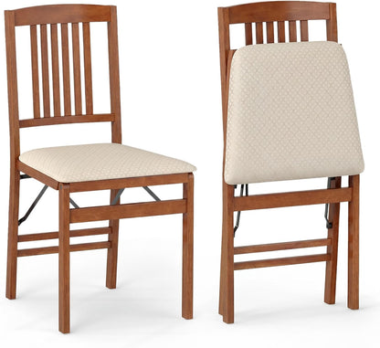 Goflame Folding Dining Chairs Set (2/4)