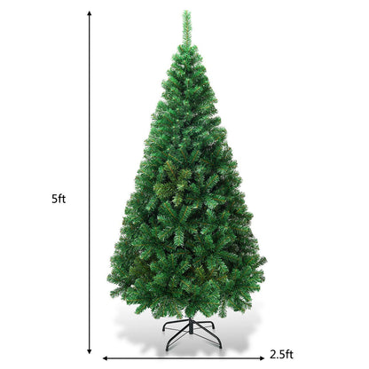 Artificial Christmas Tree with Solid Metal Stand - GoflameUS