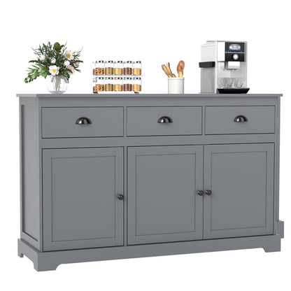Goflame Sideboard Buffet Server Storage Cabinet Console Table