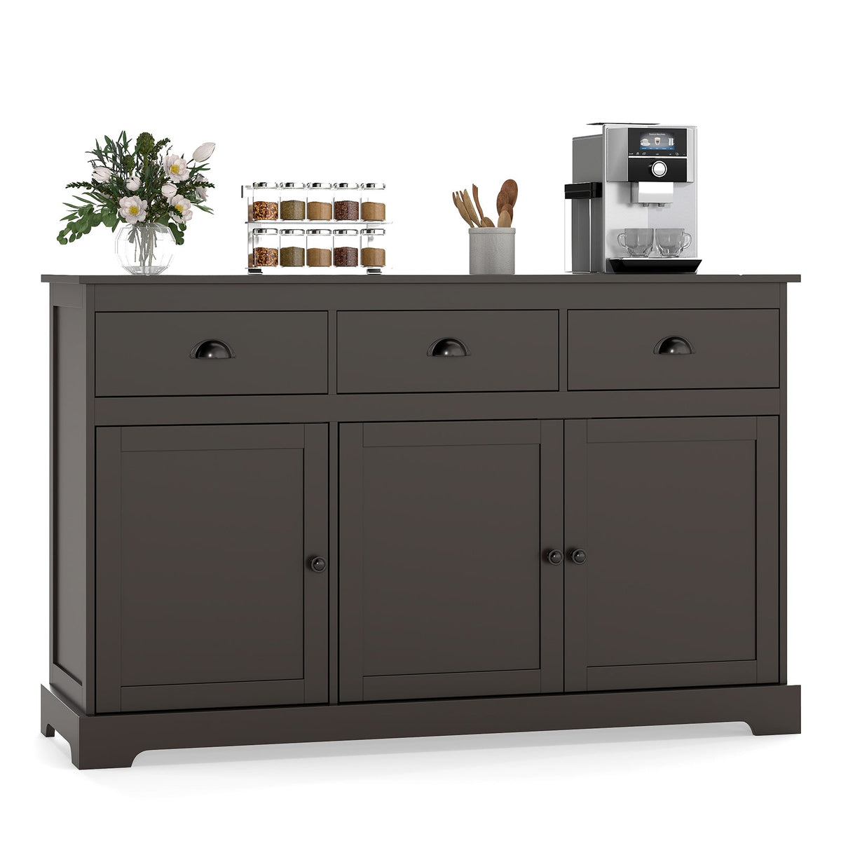 Goflame Sideboard Buffet Server Storage Cabinet Console Table