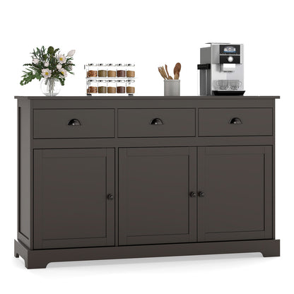 Goflame Sideboard Buffet Server Storage Cabinet Console Table