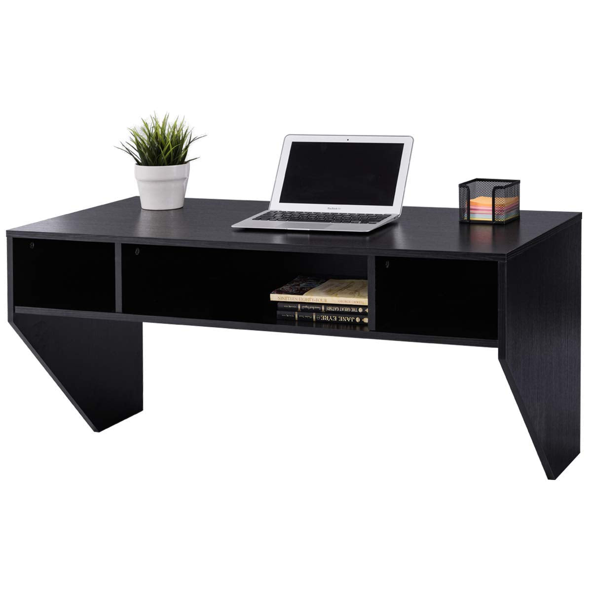 Goflame Wall Mounted Desk Floating Computer Desk