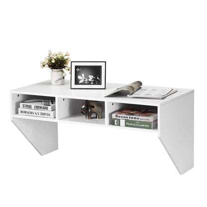 Goflame Wall Mounted Desk Floating Computer Desk