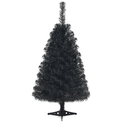 GOLFLAME 3FT Artificial Christmas Tree, Premium Mini Xmas Pine Tree with Stand Base Thicken Tips
