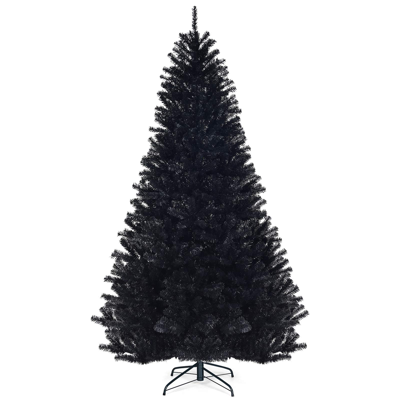 Goflame Unlit Artificial Christmas Tree, 100% New PVC Material, Xmas Tree for Indoor and Outdoor Decoration - GoflameUS