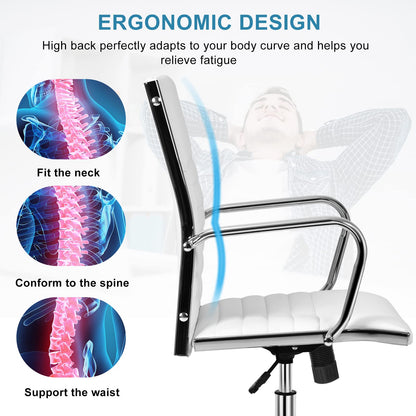 Ergonomic High Back Executive Conference Chair - Goflame