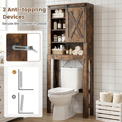 Bathroom Medicine Cabinet with Mirror, Wall Mounted Hanging Storage Organizer with Adjustable Shelf