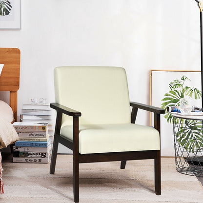 Mid-Century Modern Accent Chair for Living Room - Goflameus