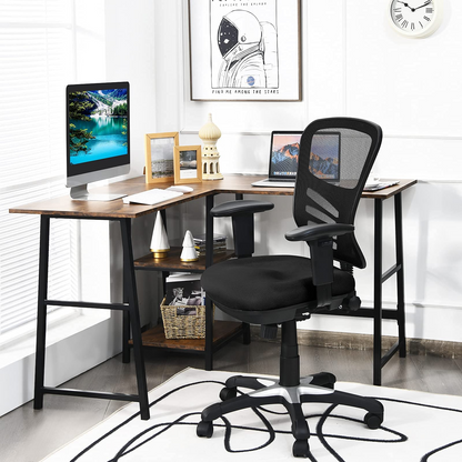 Goflame Seat Tilt Adjustment Office Chair for Working Studying Gaming