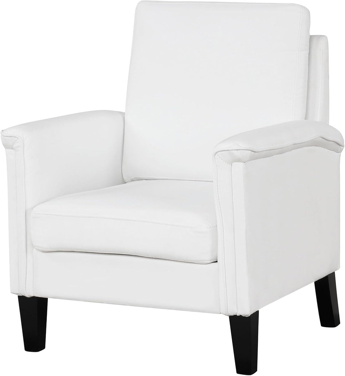 Goflame Upholstered Accent Chair with Floral Pattern
