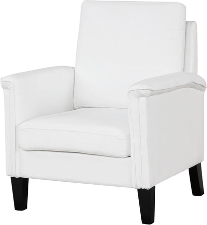 Goflame Upholstered Accent Chair with Floral Pattern
