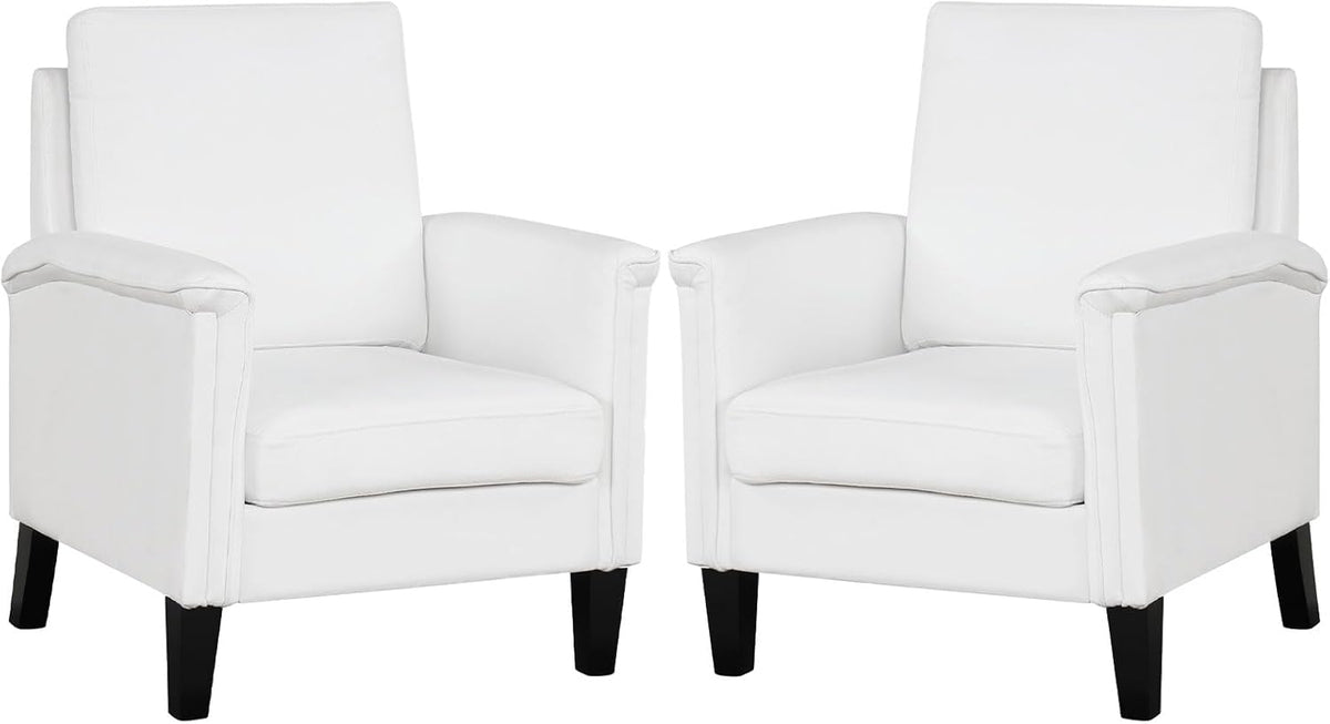 Goflame Upholstered Accent Chair with Floral Pattern