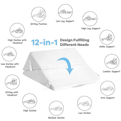 Bed Wedge Pillow - Goflame