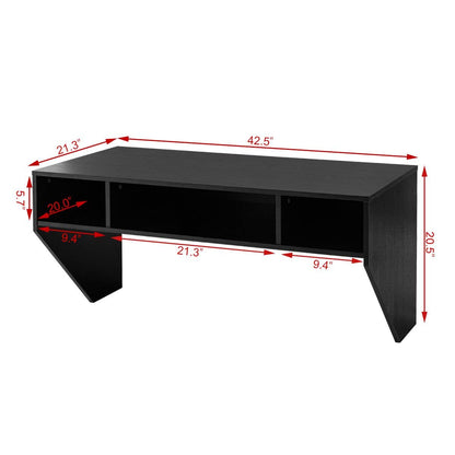 Goflame Wall Mounted Desk Floating Computer Desk