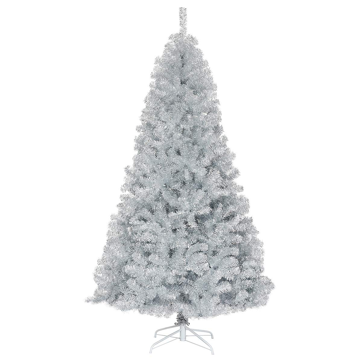Goflame Unlit Artificial Christmas Tree, 100% New PVC Material, Xmas Tree for Indoor and Outdoor Decoration - GoflameUS