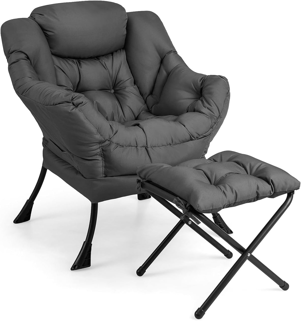 Modern Lazy Chair, Accent Contemporary Lounge Chair - Goflame