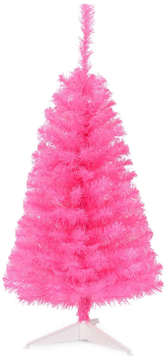 Goflame 3ft Silver Pencil Christmas Tree, Artificial Slim Tree - GoflameUS