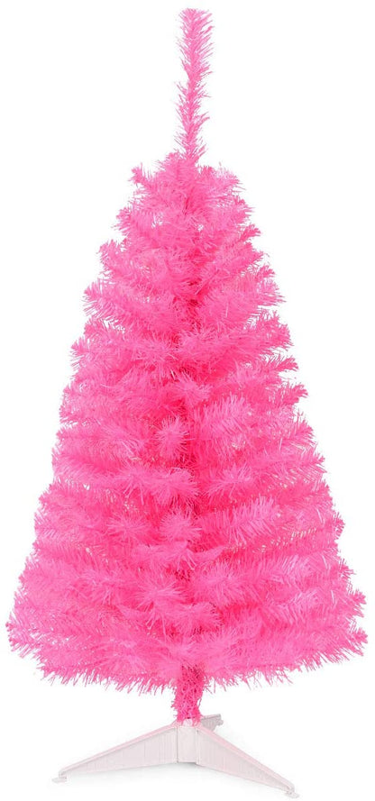 Goflame 3ft Silver Pencil Christmas Tree, Artificial Slim Tree - GoflameUS