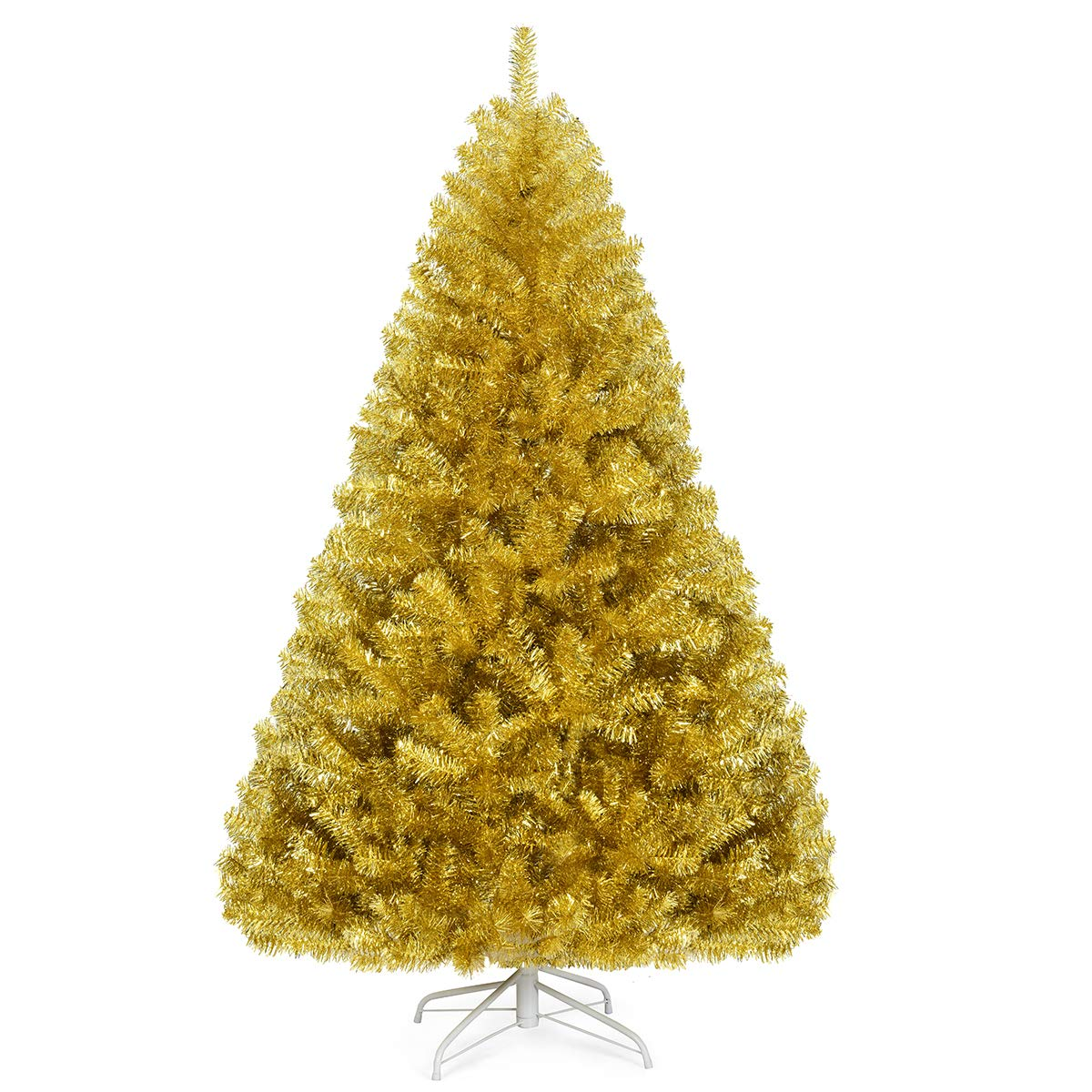Goflame Unlit Artificial Christmas Tree, 100% New PVC Material, Xmas Tree for Indoor and Outdoor Decoration - GoflameUS