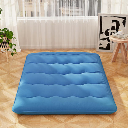 Goflame Japanese Floor Mattress, 4 Inch Futon Mattress with Washable Cover & Storage Bag