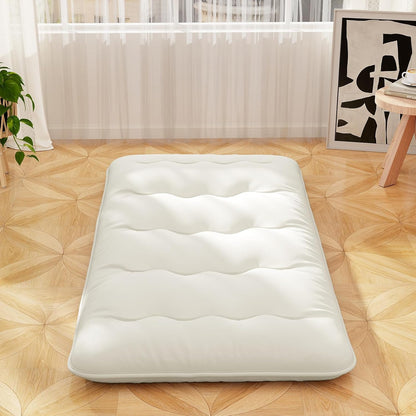 Goflame Japanese Floor Mattress, 4 Inch Futon Mattress with Washable Cover & Storage Bag