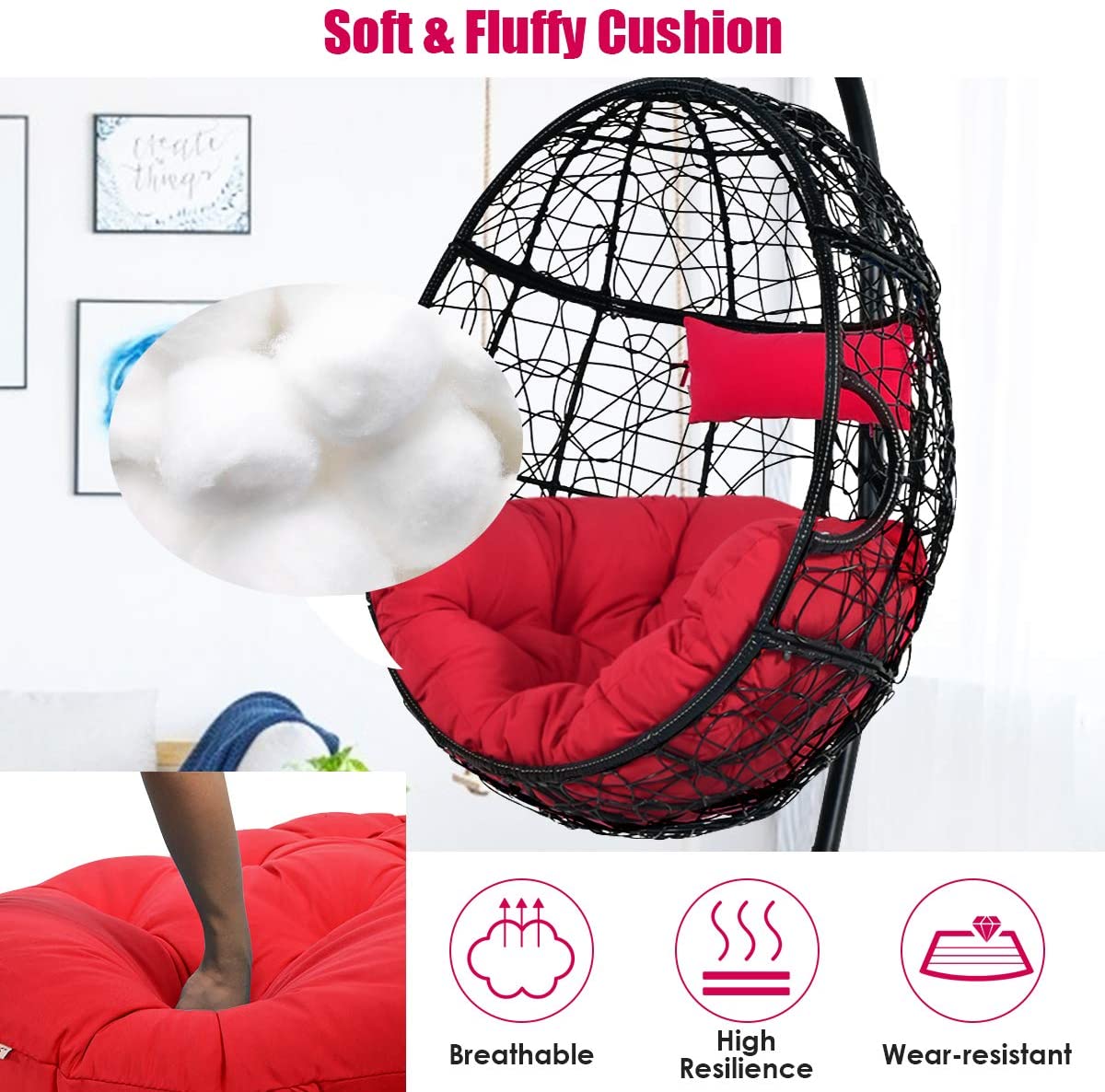 Hanging Egg Chair - Goflame