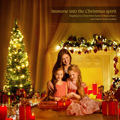 Pencil Christmas Tree, Artificial Slim Skinny Tree - GoflameUS