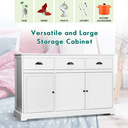 Goflame Sideboard Buffet Server Storage Cabinet Console Table