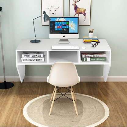 Goflame Wall Mounted Desk Floating Computer Desk