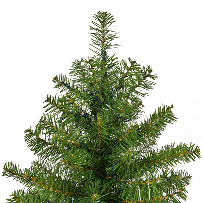 Goflame Pre-Lit Christmas Tree Artificial PVC with 700 LED Lights and Solid Metal Legs (7ft) - GoflameUS