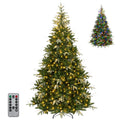 GOFLAME 7.5FT/9FT Pre-Lit Christmas Tree with Remote